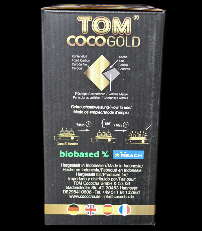 Tom Cococha Gold Kohle | 1 kg | 27 mm