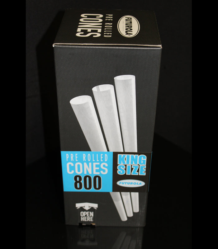 Futurola | Pre-Rolled King Size Cones | 800er Box