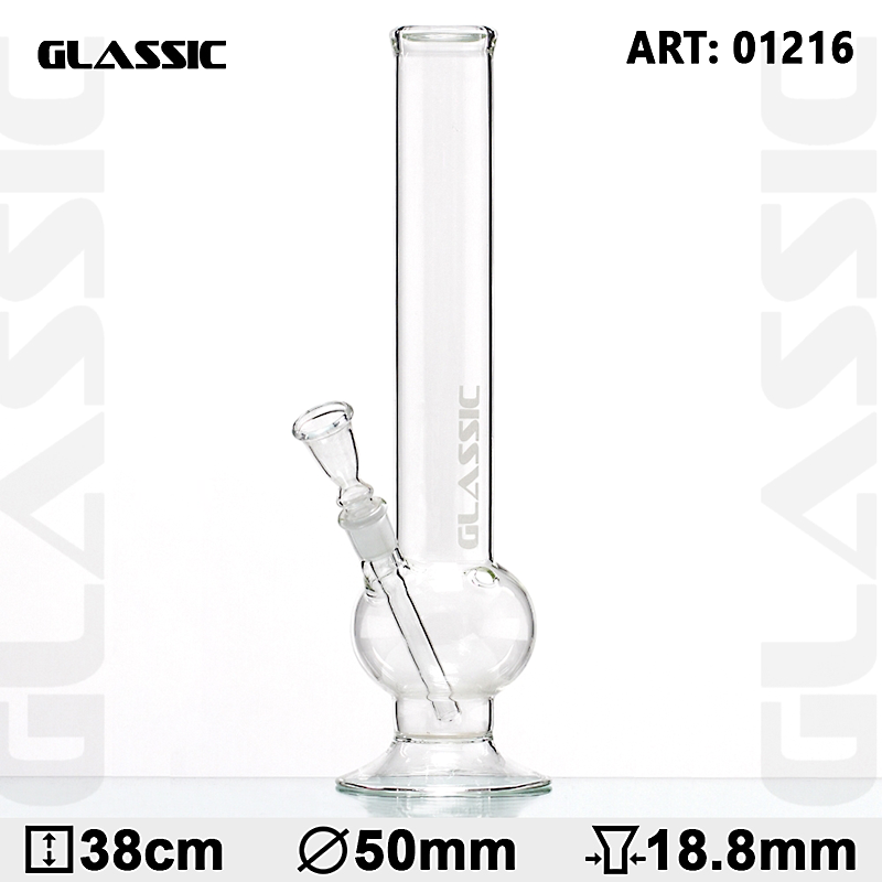 Glassic | Bouncer | 38 cm hoch | 18,8er Schliff