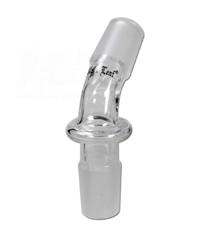 Adapter Glas | 18,8er Schliff > 18,8er Schliff Schliff | male > male | gebogen