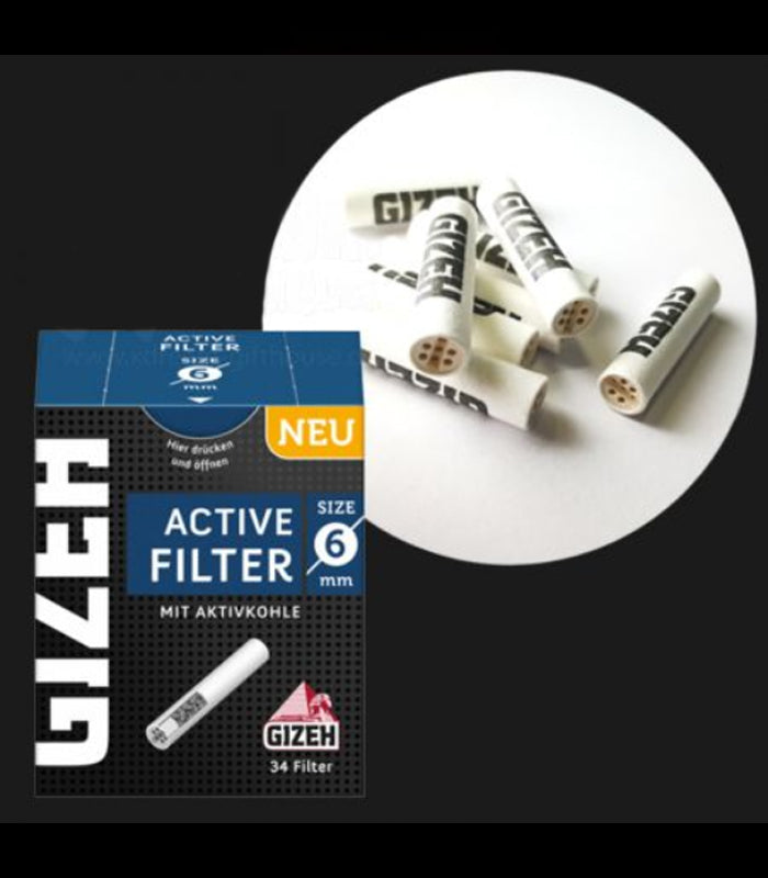 Gizeh Active Filter | 34 St. | mit Aktivkohle