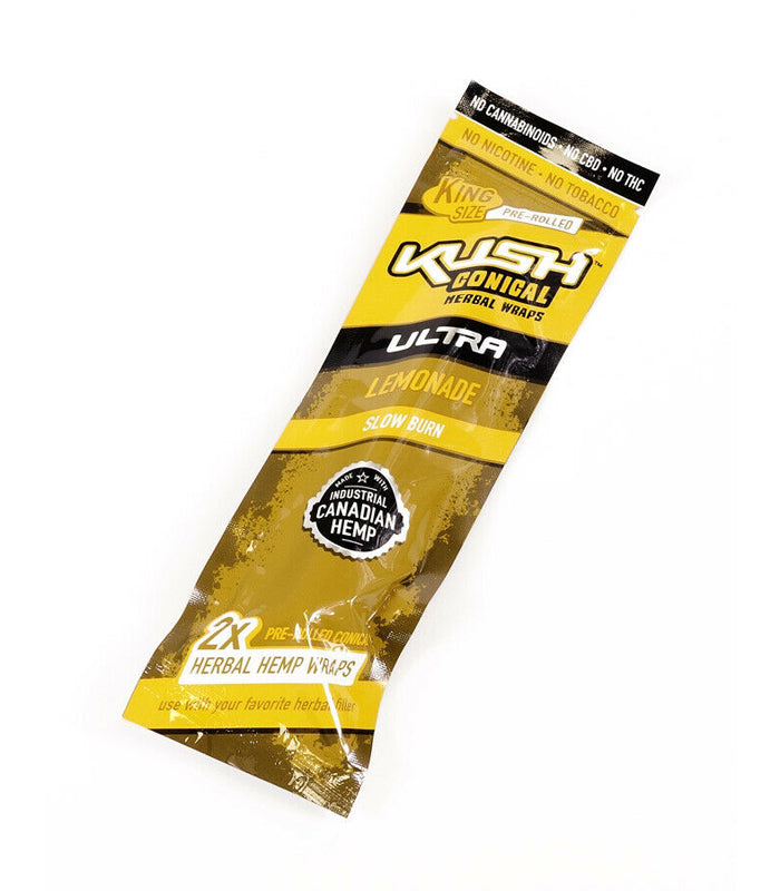 Kush Blunts | Lemonade | Hanf Wraps | 2er Pack