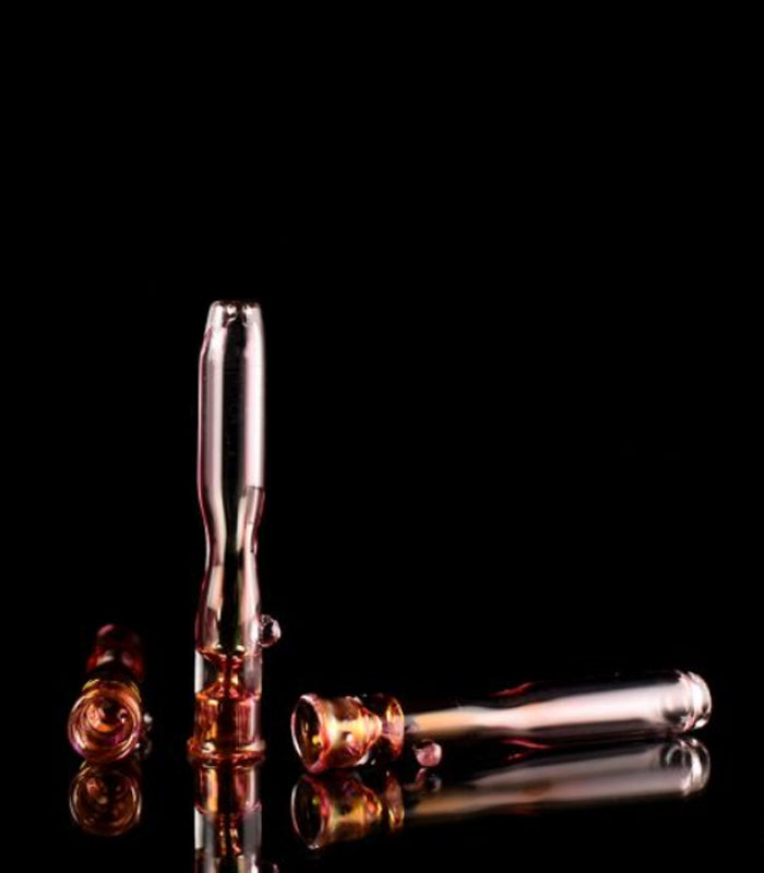 Glaspfeife Pinkie | One Hitter | 24 Karat Echtgold