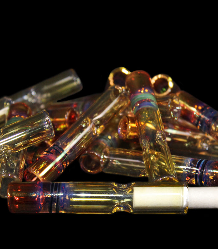 Unicat Spliff-Adapter | Mundstück | Glas | Straight Gold