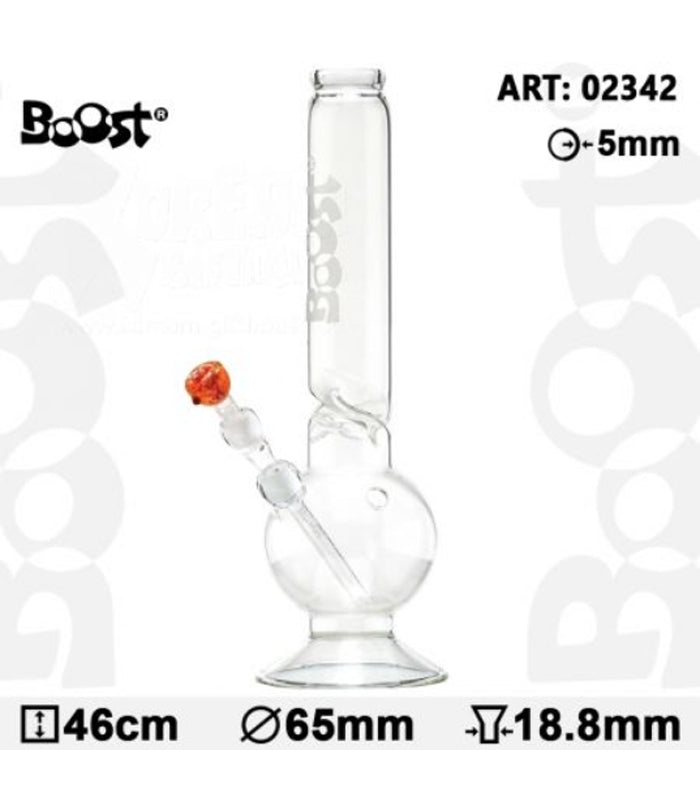 Boost | Bouncer Glass Bong | 46 cm hoch | 18,8er Schliff