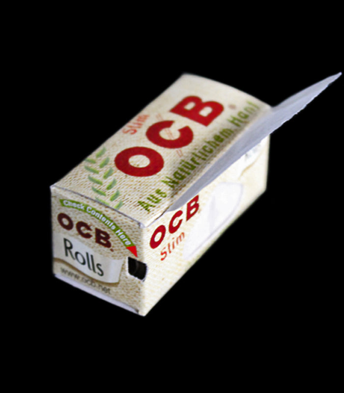 OCB | Hemp Rolls Slim | ungebleichter Bio-Hanf | ultradünn