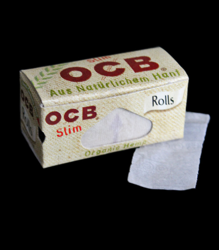 OCB | Hemp Rolls Slim | ungebleichter Bio-Hanf | ultradünn