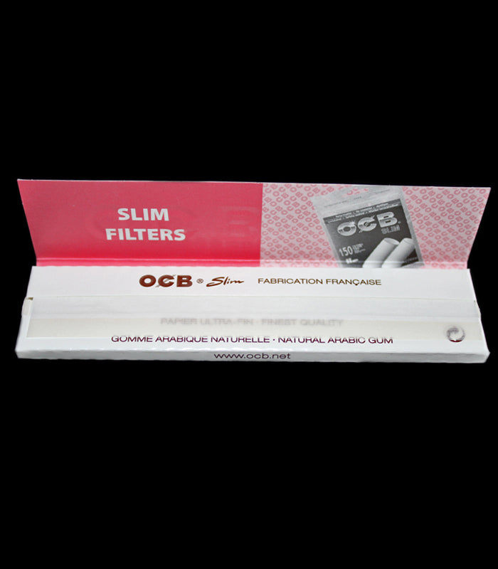 OCB | Slim white | ultradünne King Size Blättchen