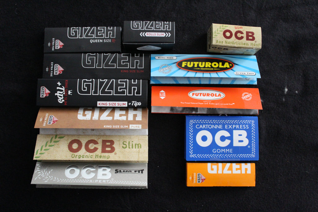 Futurola Orange | breite King Size Slim Papers aus Amsterdam