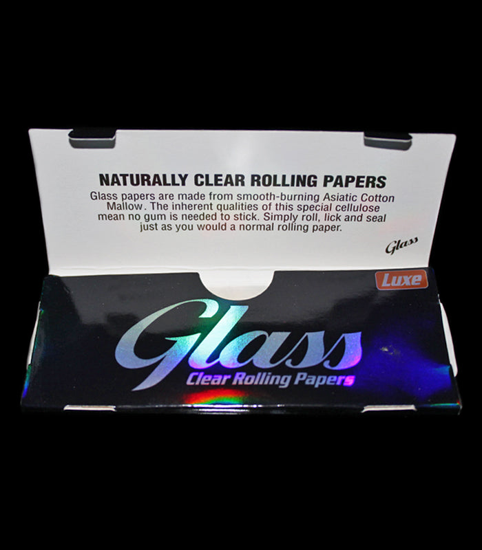 Glass Clear | King Size | aus natürlicher Zellulose