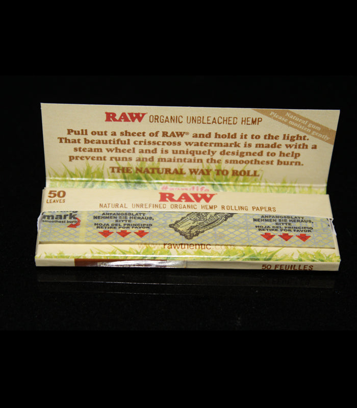 Raw Organic Hemp | Queen Size 1 1/4