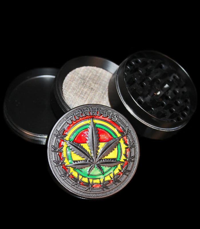 Grinder | Rasta Leaf | 3 tlg.