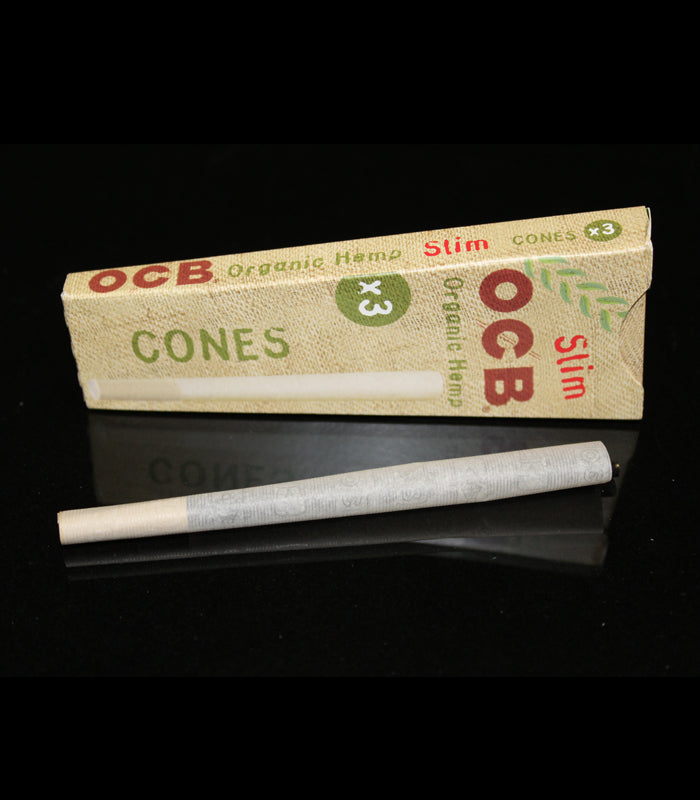 OCB | Organic Hemp Slim | Cones x3 mit Stopfhilfe