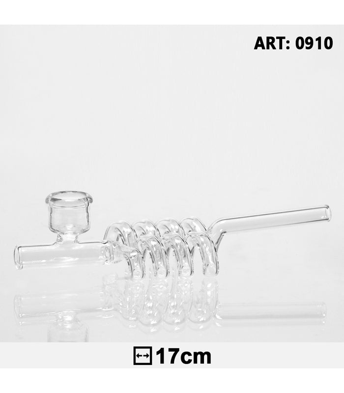 Kawum | Glass Kawum Spiral | L: 17 cm