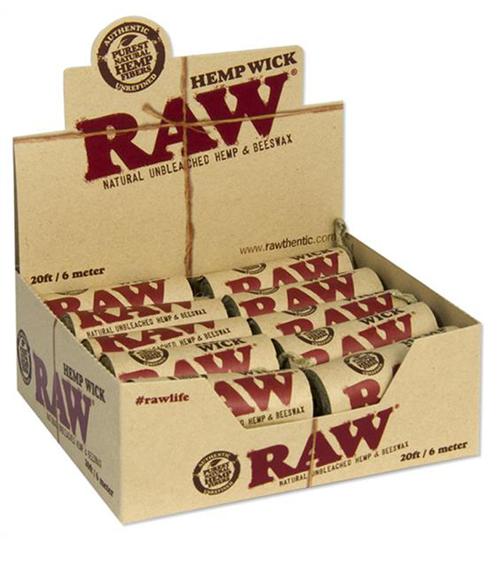 Raw | Hemp Wick Rolls | 600 cm