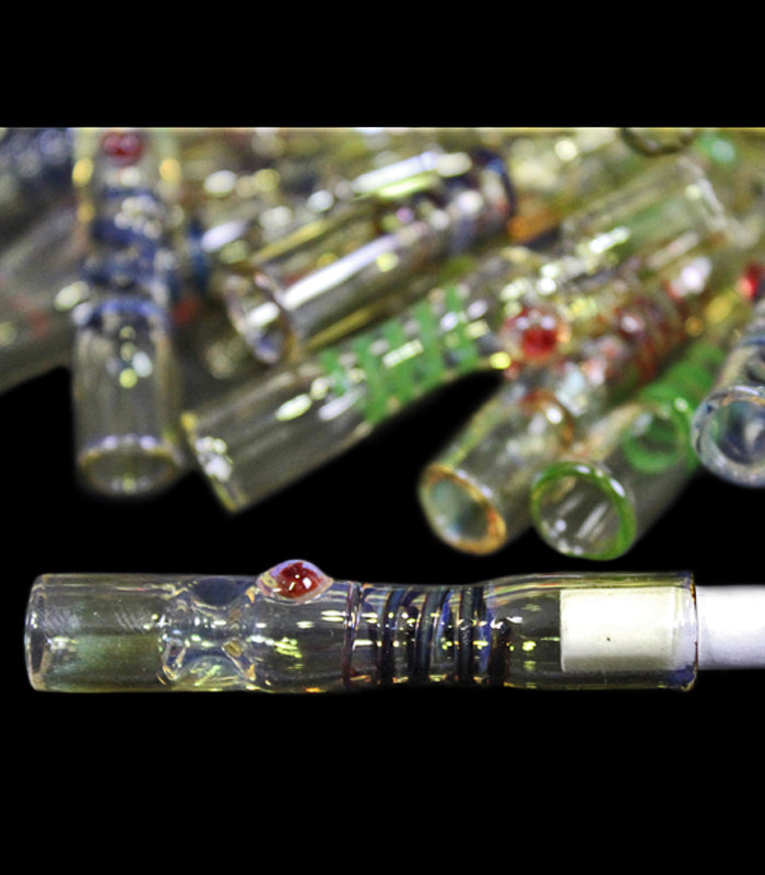 Unicat Spliff-Adapter | Mundstück | Glas | Tightly Bubble Yellow