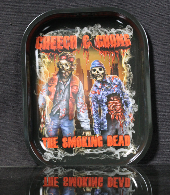 Metall-Drehtablett | Cheech & Chong - The SmoKing Dead | Mini