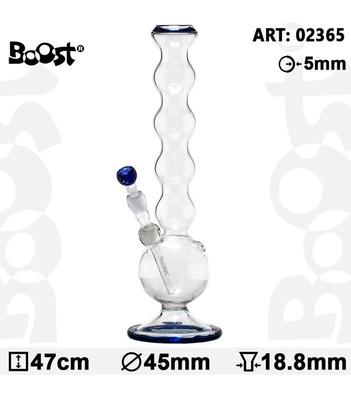 Boost | Bong | Bubble Glass Bong | 47 cm hoch  |  18,8er Schliff