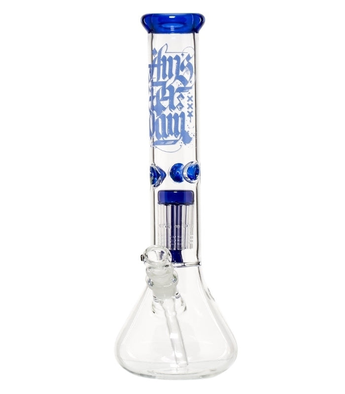 Amsterdam | Bong Glass | 8 arm Perculator | 40 cm hoch | 18,8er Schliff