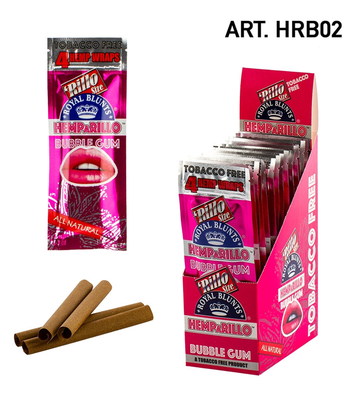 Royal Blunts | Bubble Gum | 4 Blunt Wraps