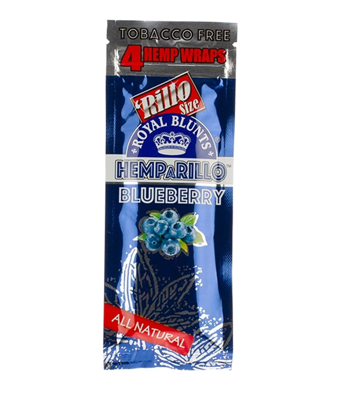 Royal Blunts | Blue Berry | 4 Blunt Wraps