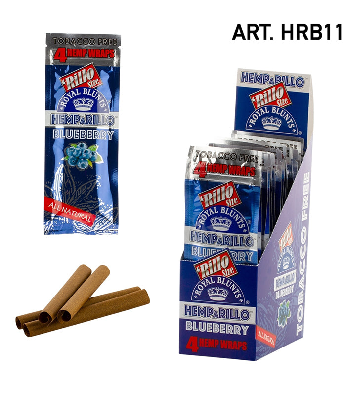 Royal Blunts | Blue Berry | 4 Blunt Wraps