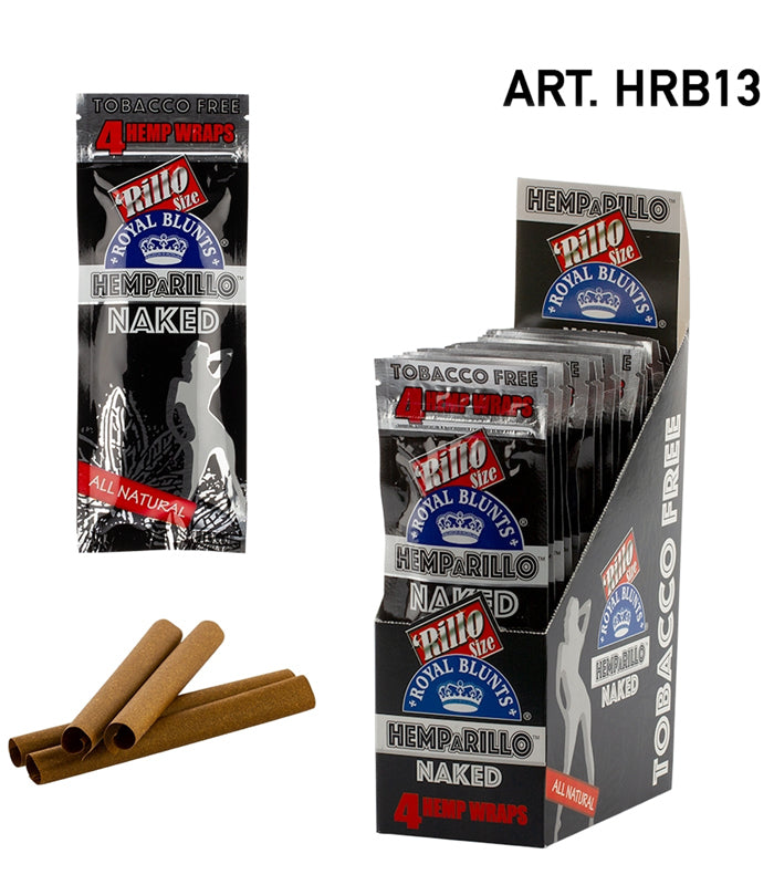 Royal Blunts | Naked (Natural) | 4 Blunt Wraps