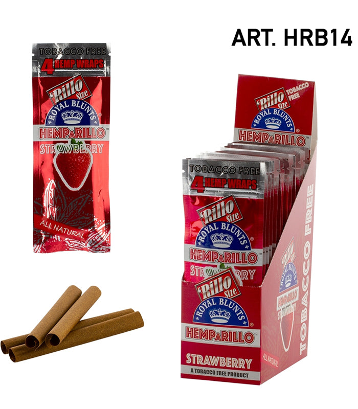 Royal Blunts | Strawberry | 4 Blunt Wraps