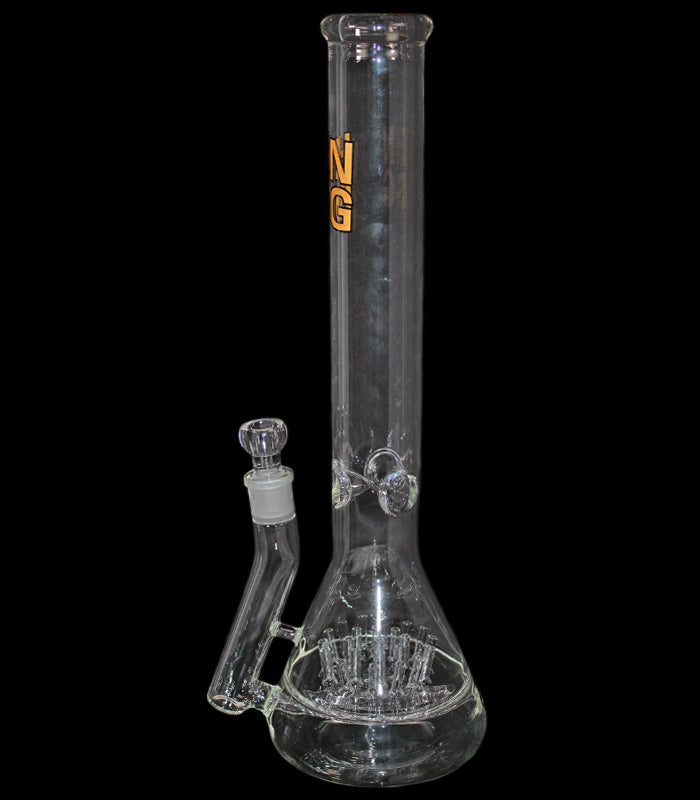 Heisenberg | Big Bud Bong | 41 cm hoch | 18,8er Schliff  |  Inline- und Igel-Percolator  |  Ice