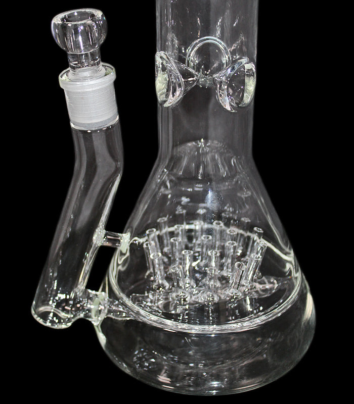 Heisenberg | Big Bud Bong | 41 cm hoch | 18,8er Schliff  |  Inline- und Igel-Percolator  |  Ice