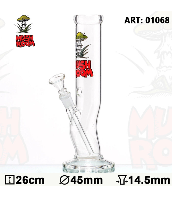 Mushroom | Bolt Glass Bong | 26 cm | 14,5er Schliff