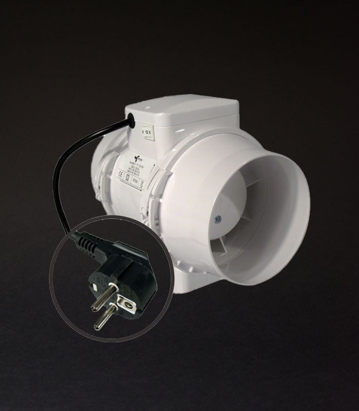 Ventilution | Mixed In-Line Ventilator | 220/280 m³/h | 125 mm