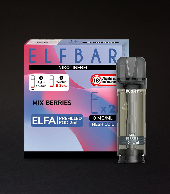 Elfbar Elfa | Prefilled Pods | 2 Stk. | Versch. Geschmäcker | 10 / 20 mg Nikotin