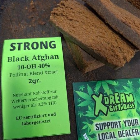 Black Afghan STRONG | 10-OH 40% | 2 gr.