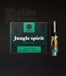 Happease | Jungle Spirit | 85% CBD Cartridges | 600mg | 1St / Pck