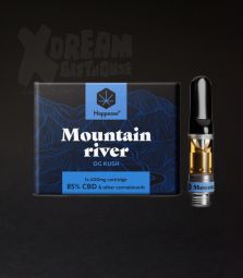 Happease | Mountain River | 85% CBD Cartridges | 600mg | 1St / Pck