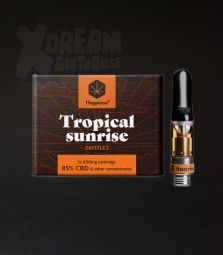 Happease | Tropical Sunrise | 85% CBD Cartridges | 600mg | 1St / Pck